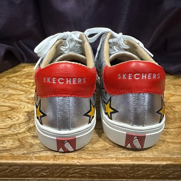 Skecher Street Rise Fit Metallic Stars Size 9.5 - Picture 4 of 16